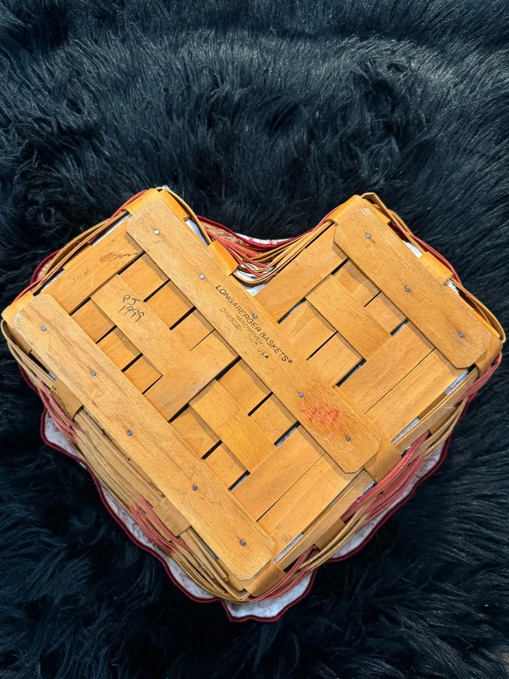 Longaberger 1999 heart